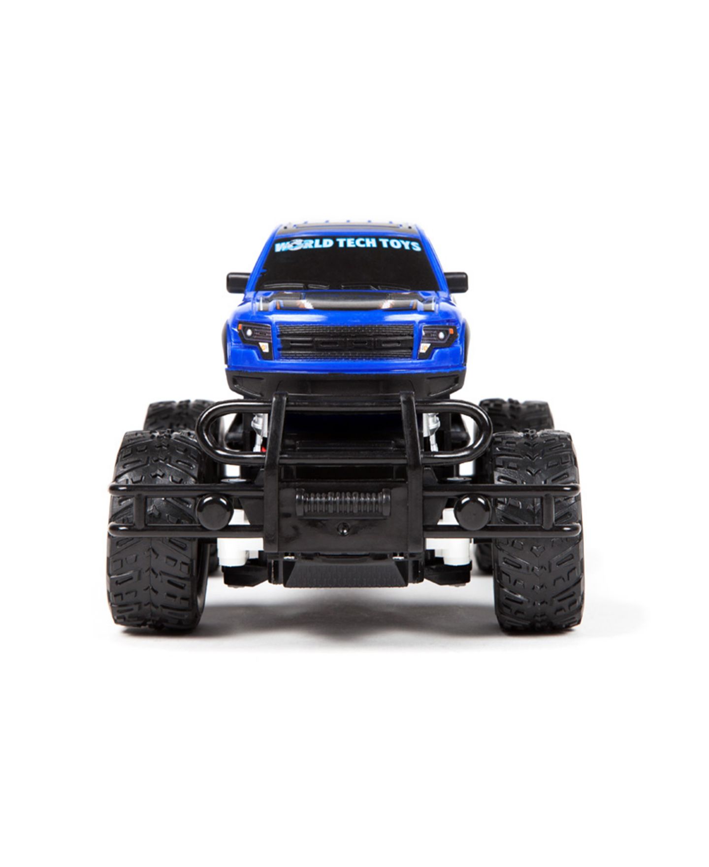 Детские игрушки World Tech Toys 1:24 Ford F-150 SVT Raptor Police Pursuit All-Terrain RC Monster Trucks, 2-Pack — фото 2