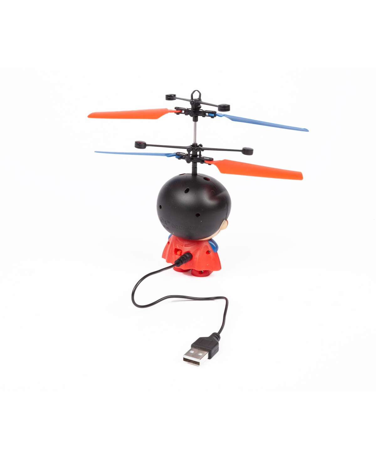 World Tech Toys Dc Superman 3.5 Inch Flying Character Ufo Helicopter In Multi