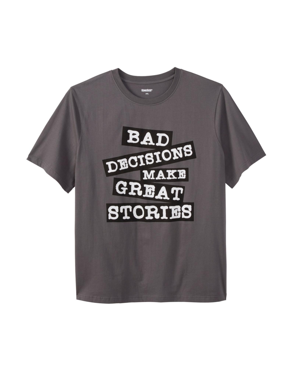 Tall Slogan Graphic T-Shirt - Nacho problem