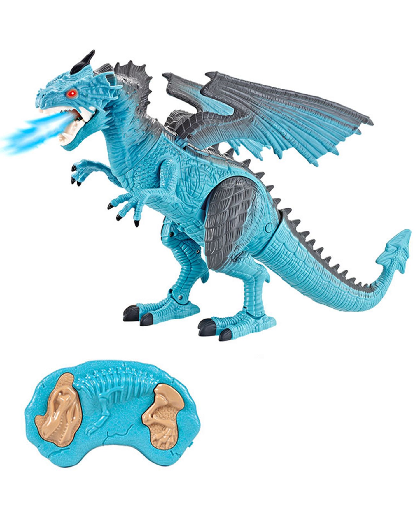 Детская игрушка World Tech Toys Monster World Walking Smoking Remote Control Dragon — фото 1