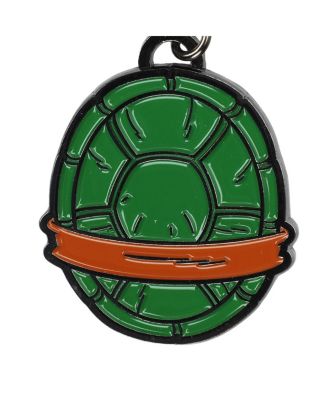 Teenage Mutant Ninja Turtle Keychain with Three Charms