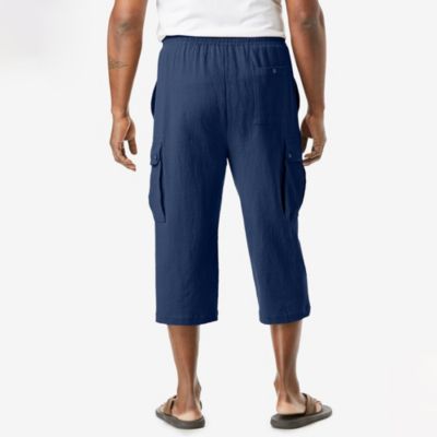 Big & Tall Gauze Cargo Judo Shorts