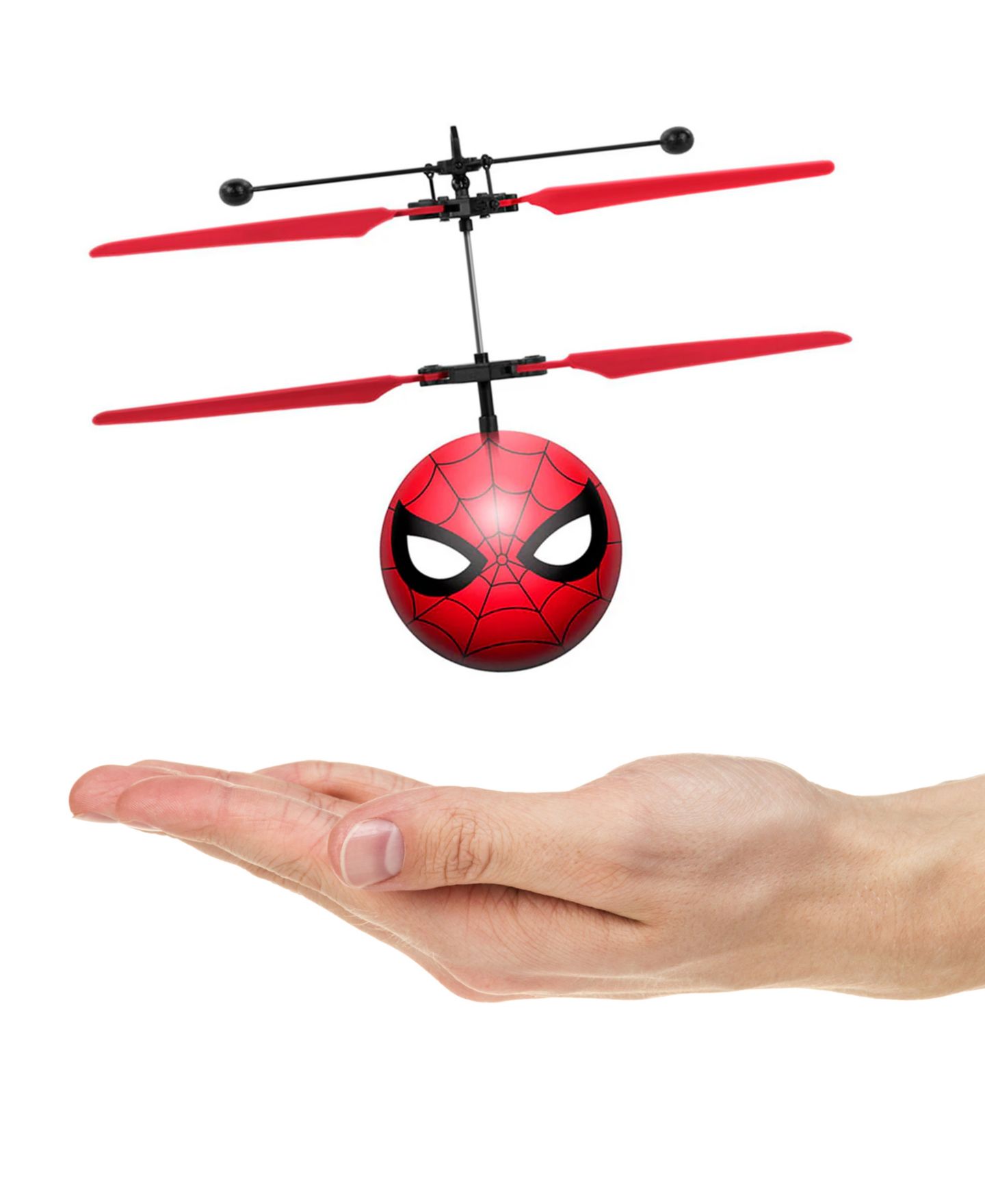 Детская игрушка World Tech Toys Spider-Man Remote Control Hover UFO Ball Helicopter — фото 1