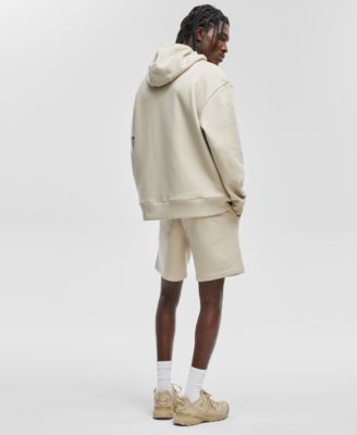 Men's Relaxed Fleece Hoodie & Pull-On Shorts, Created for Macy's