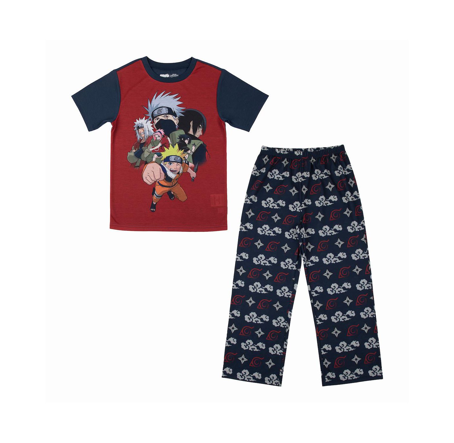 Boys Youth 3-Piece Sleep Set with Tee Shirt, Shorts, and Sleep Pants