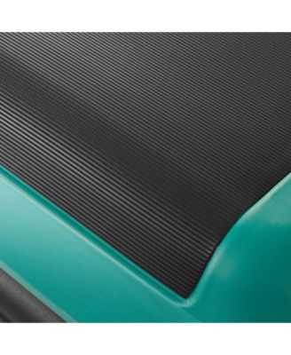 Aerobic Exercise Adjustable High Step Platform, with 4 Risers Included - Green