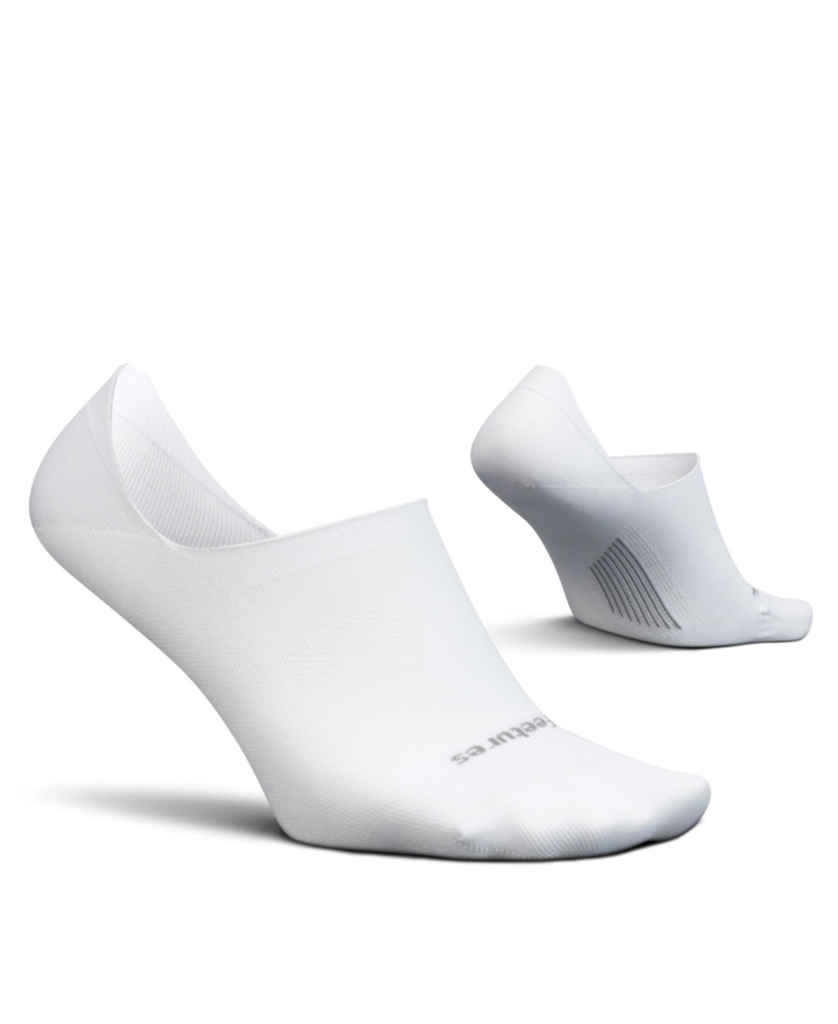 Feetures Men's Elite Ultralight Invisible Socks - Anti-Slip Sport Sock Liner with Targeted Compression