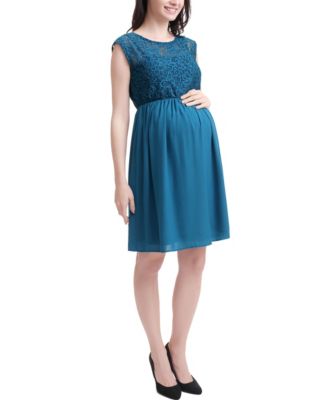 Maternity Lace Skater Dress