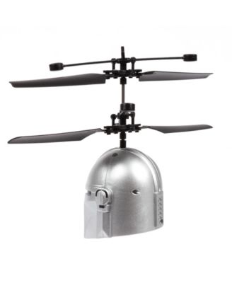 Star Wars The Mandalorian Mando Helmet Sculpted Head UFO Helicopter