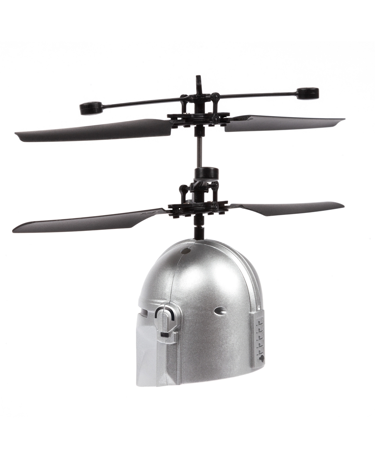 World Tech Toys Star Wars The Mandalorian Mando Helmet Sculpted Head Ufo Helicopter In Multi