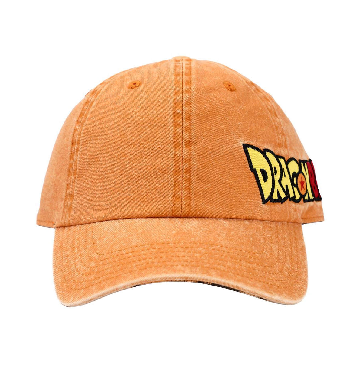 Men's Anime Cosplay Orange Goku Baseball Cap Hat with embroidered Logo for Men - Orange