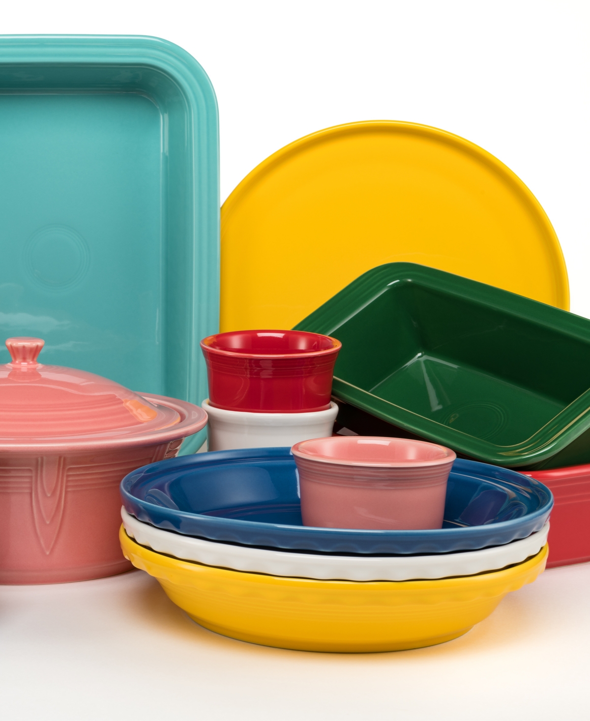 Fiesta Deep Dish Pie Baker 10.25" In Sky