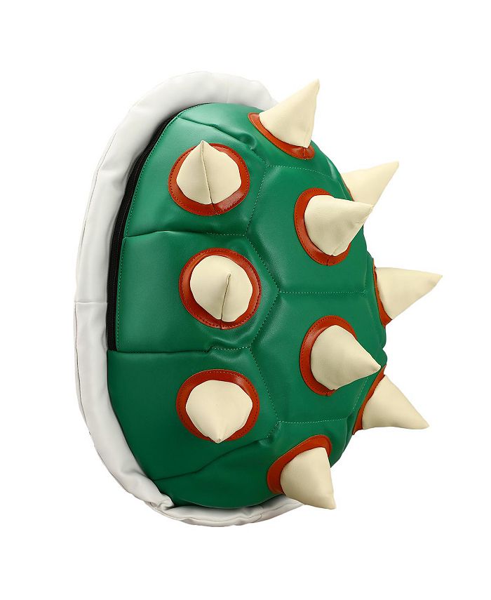 SUPER MARIO Bros Bowser green turtle Shell Backpack - Macy's