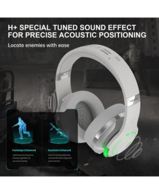 G5BT Bluetooth Gaming Headset, Over Ear Wired Headphones with Mic