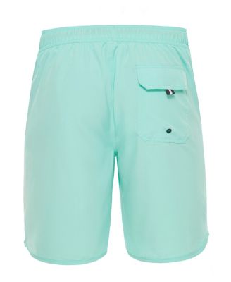 Men's 9" Stretch Mesh Lined Swim Trunks, up to Size 2XL