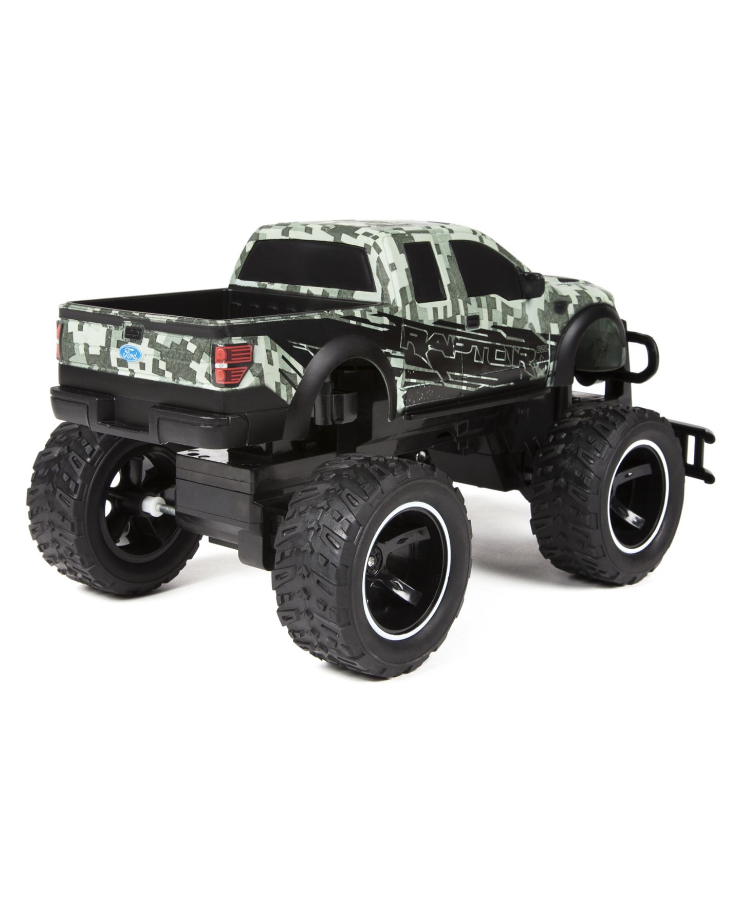Детская игрушка World Tech Toys 1:14 Scale Digital Camo Ford F-150 SVT Raptor Remote Control Monster Truck — фото 3