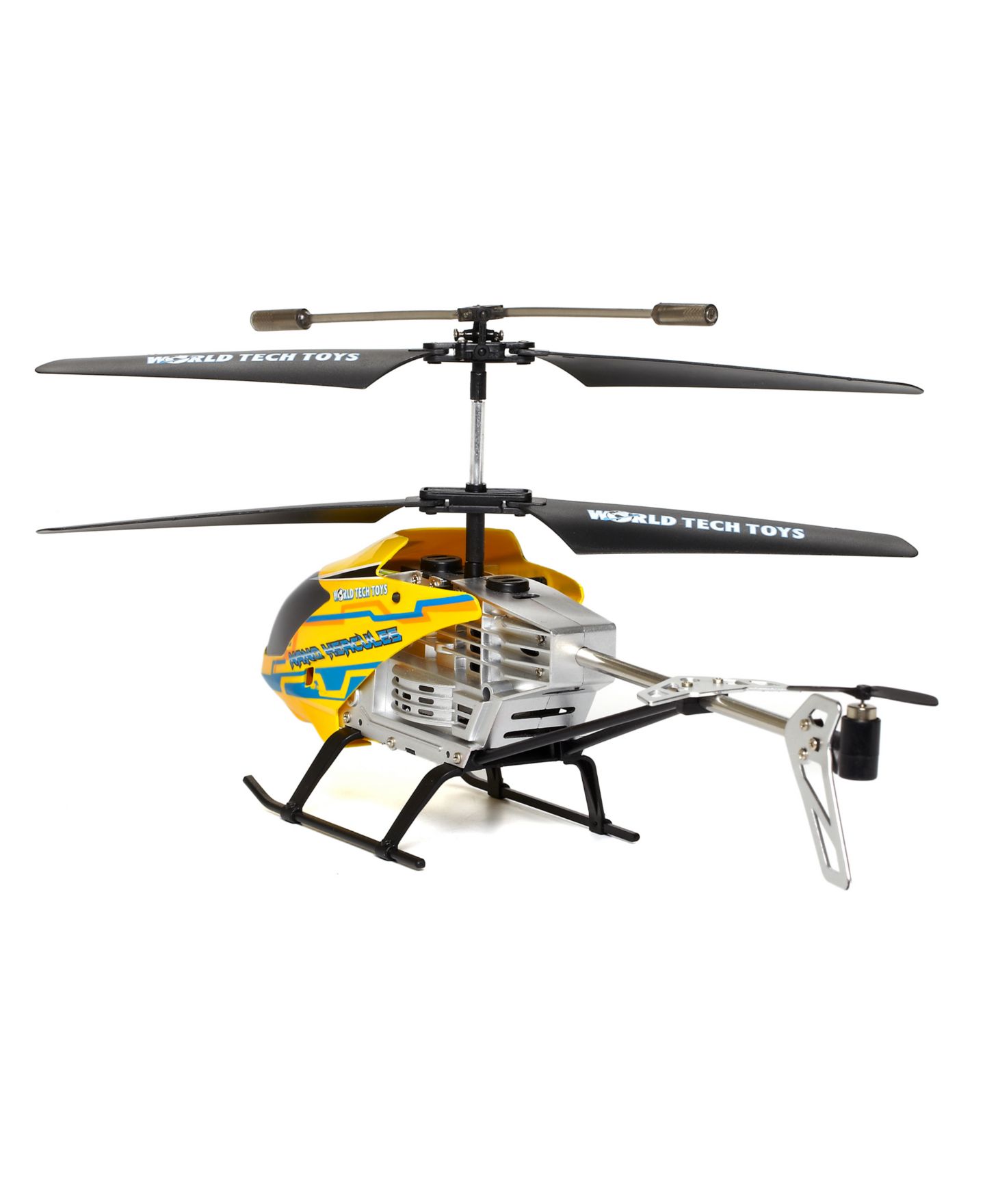 Детская игрушка World Tech Toys Nano Hercules 3.5 Channel Gyro RC Helicopter, цвет: Разноцветный — фото 5