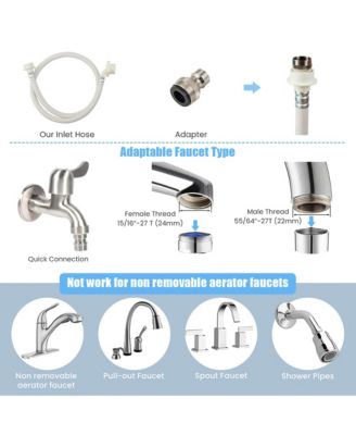 Full-Automatic Washing Machine 7.7 lbs Washer