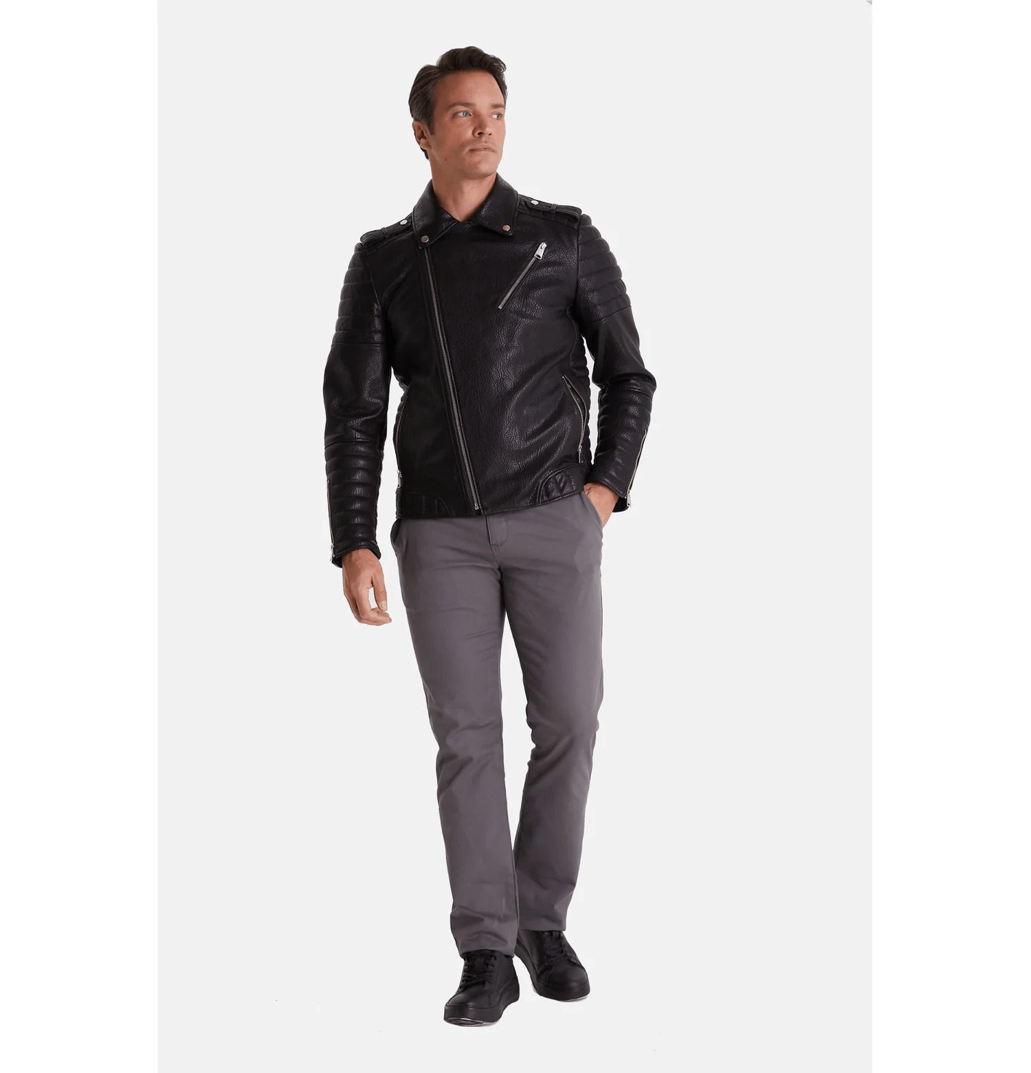 Men's Quentin Leather Jacket