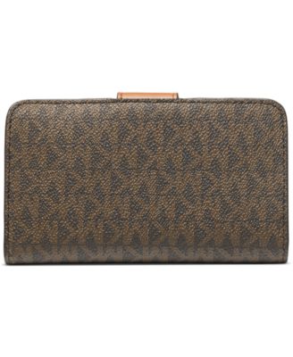 Charm Logo Medium Tab Pocket Bifold Wallet