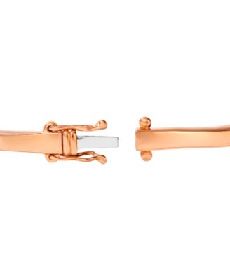 Crazy Collection&reg; Chocolate Diamond & Nude Diamond Bangle Bracelet (1-1/2 ct. t.w.) in 14k Rose Gold