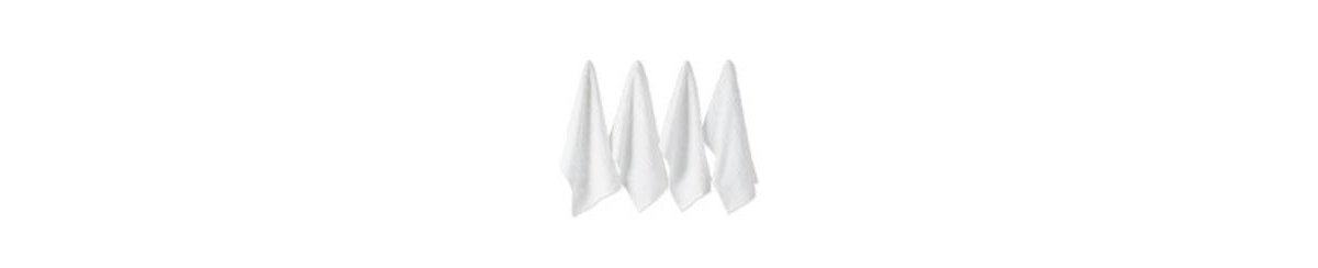 Design Imports Basic Terry Collection Windowpane Dishtowel Set, 16x26", Check, 4 Piece In Check