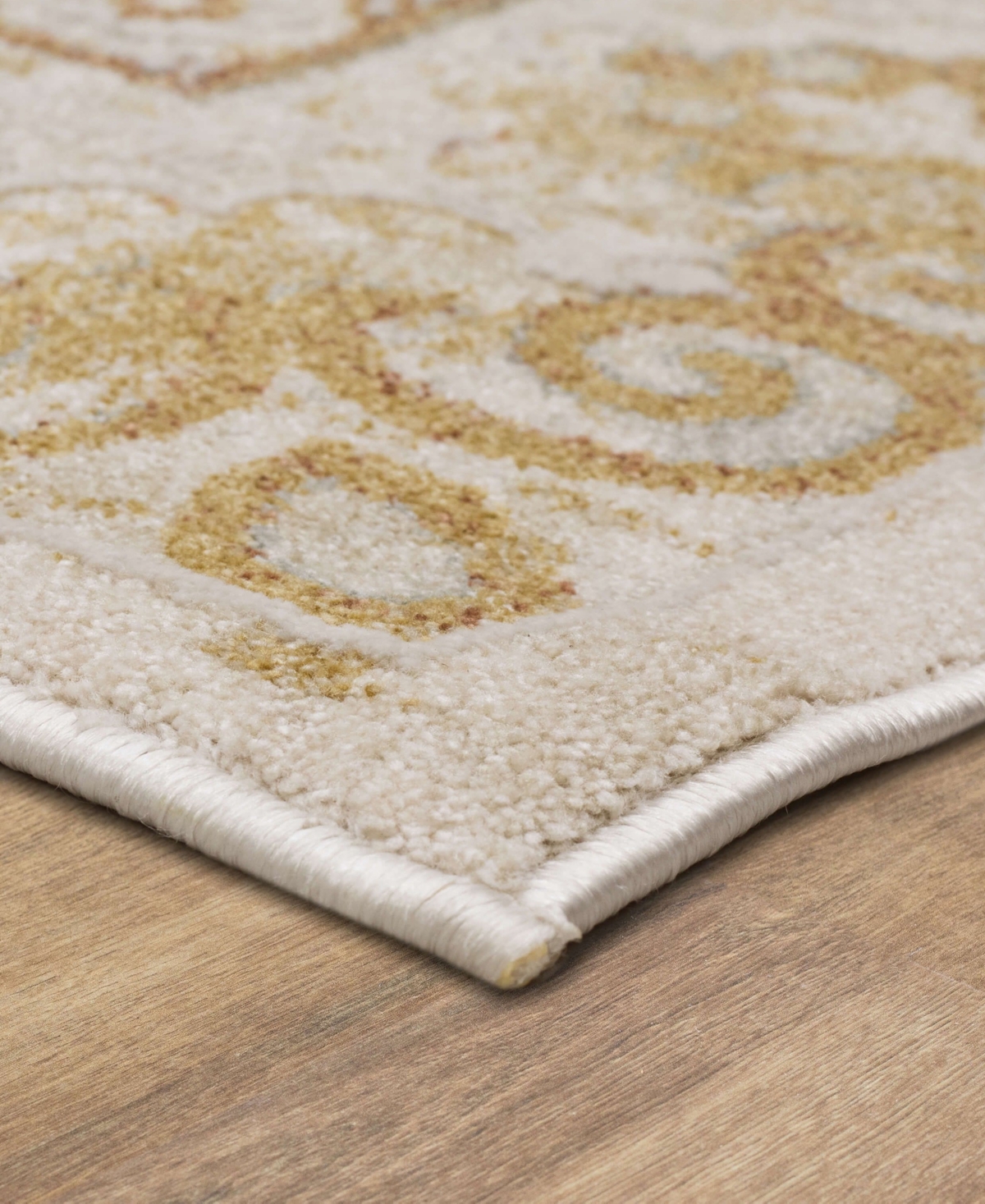 Karastan Windermere Ravenglass 6'6x9'10 Area Rug In Cream