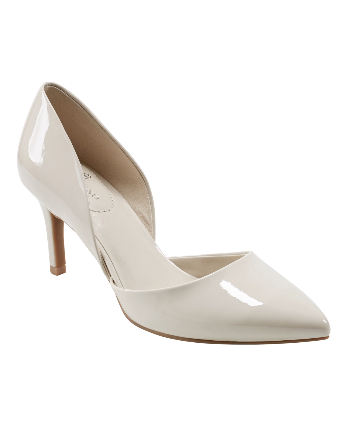 Bandolino Women's Grenow D'orsay Pumps In Ivory Patent