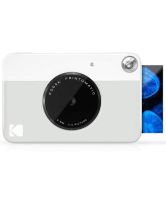 Printomatic Instant Print Camera Gift Bundle w/Zink Photo Paper & More