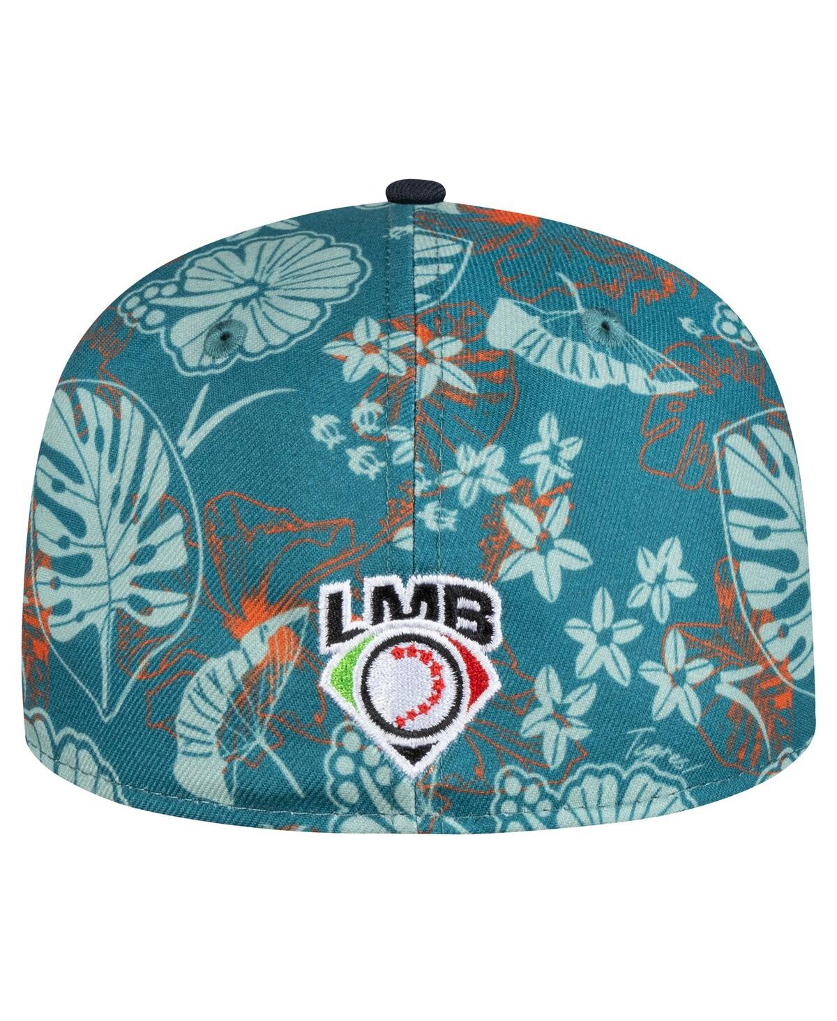 New Era Men's Teal/Navy Tigres de Quintana Roo Mexico League On Field 59FIFTY Fitted Hat