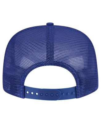 Men's Royal Los Angeles Dodgers Seeing Diamonds A-Frame Trucker 9FIFTY Snapback Hat