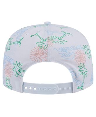 Men's White Los Angeles Rams Vacay Golfer Snapback Hat