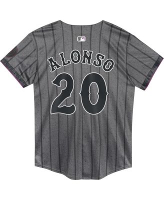 Preschool Pete Alonso Graphite New York Mets 2024 City Connect Limited Player Jersey