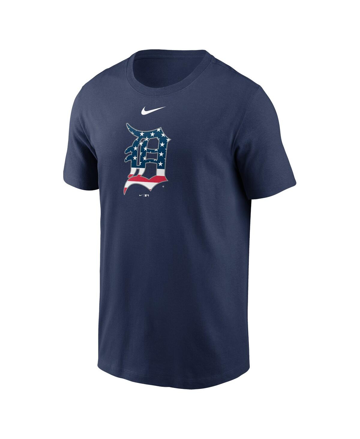Nike Men'sDetroit Tigers Americana T-Shirt - Navy