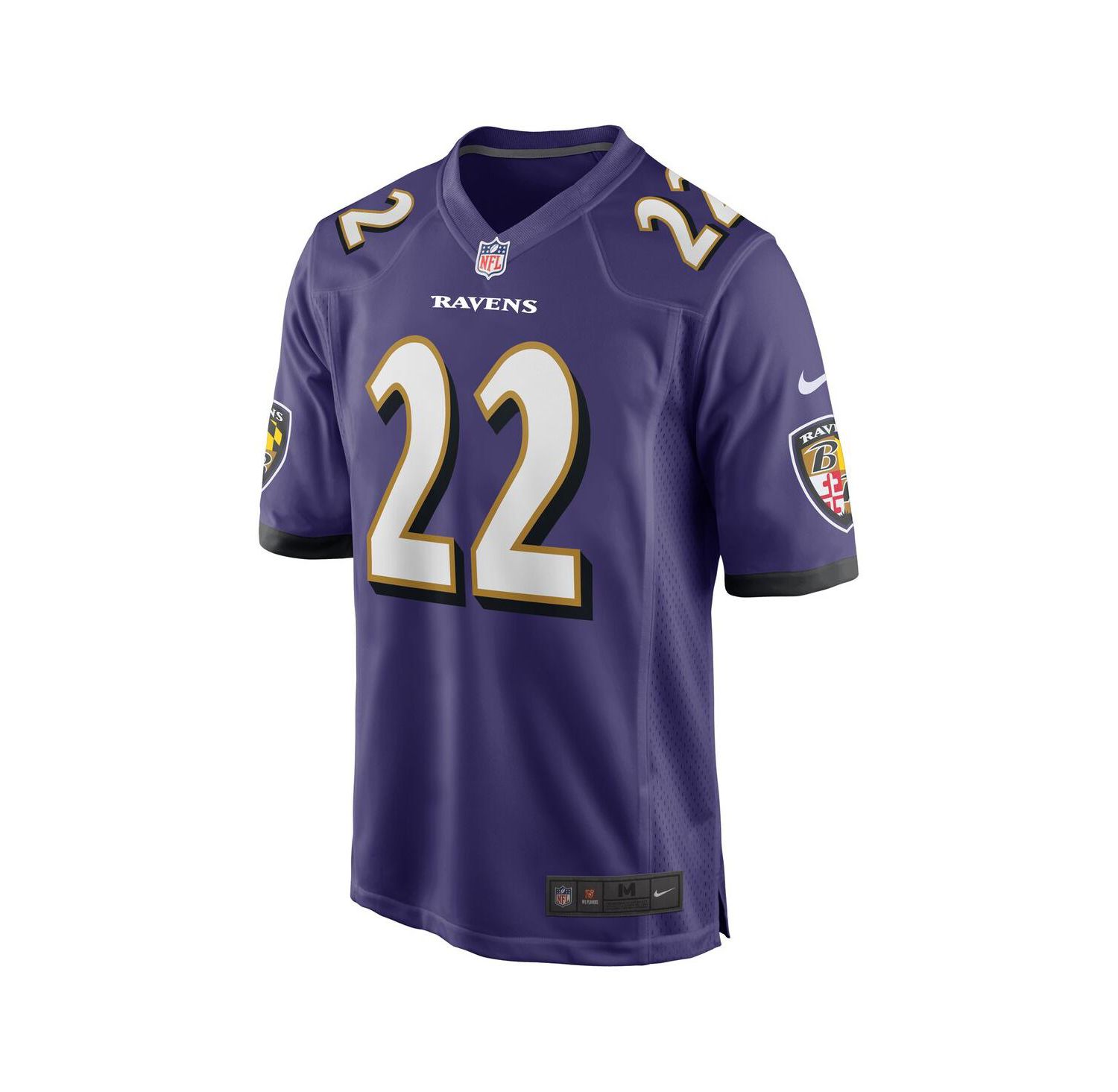 Men's Derrick Henry Purple Baltimore Ravens Game Player Jersey
