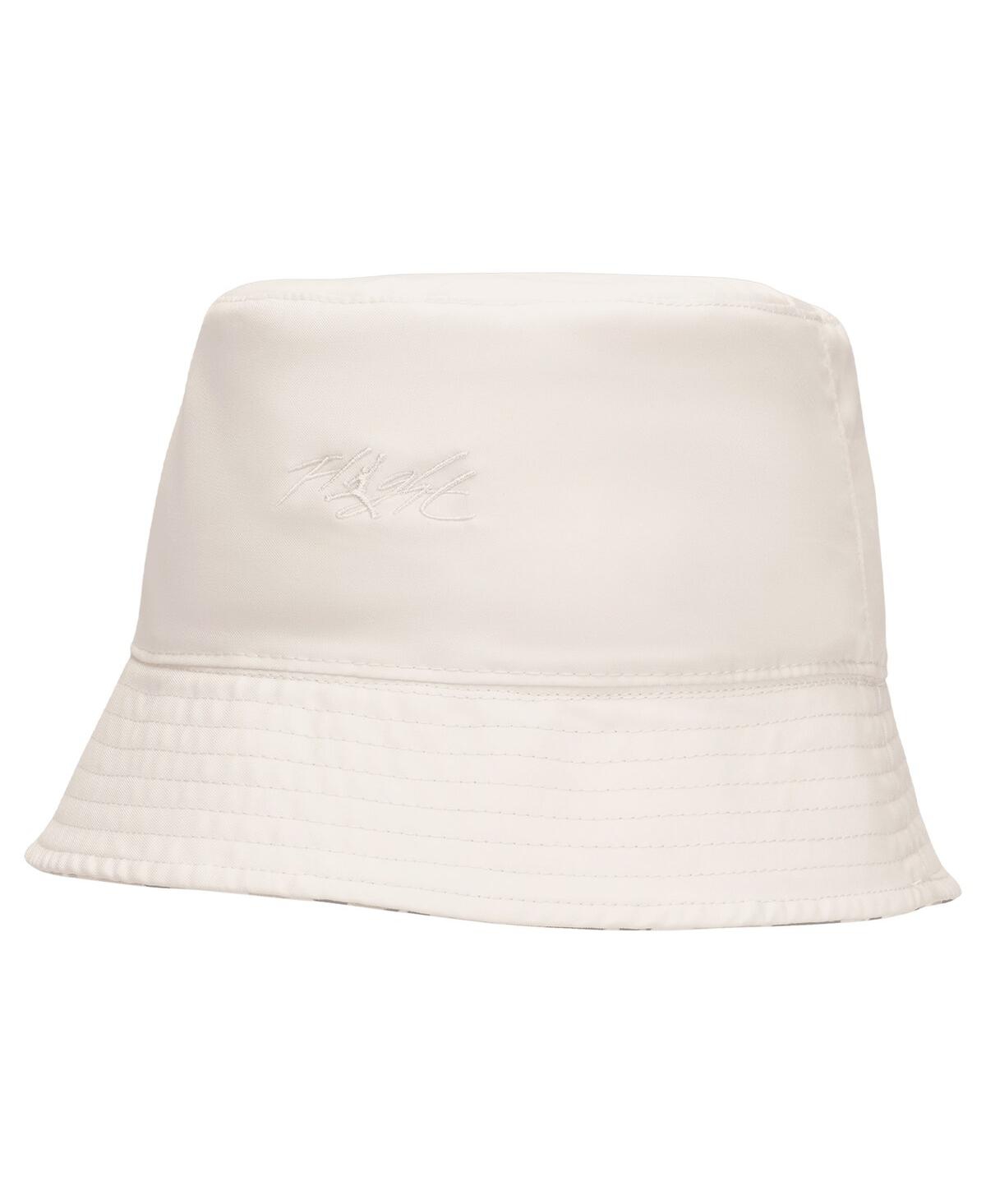 JORDAN MEN'S AND WOMEN'S KHAKI ALLOVER PRINT REVERSIBLE BUCKET HAT 