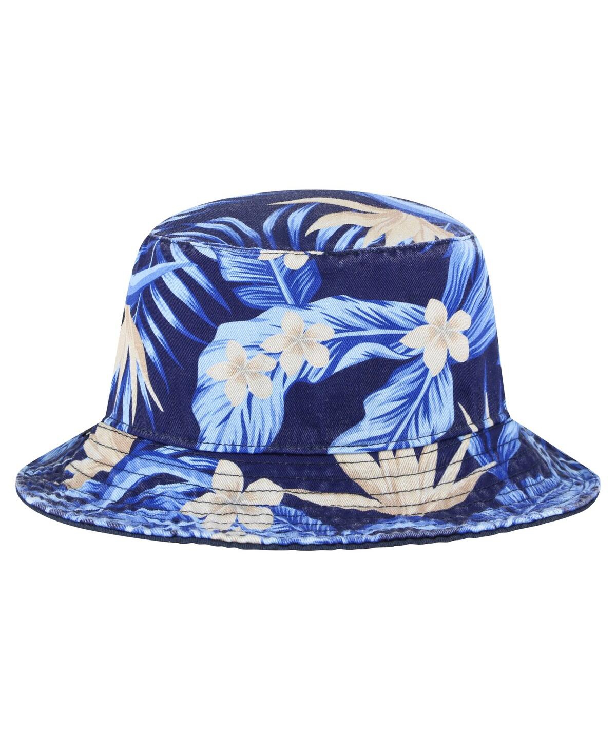 47 Brand Men's Navy New England Patriots Tropicalia Bucket Hat In Navy