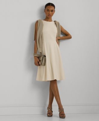 Lauren ralph lauren fit and flare dress hotsell