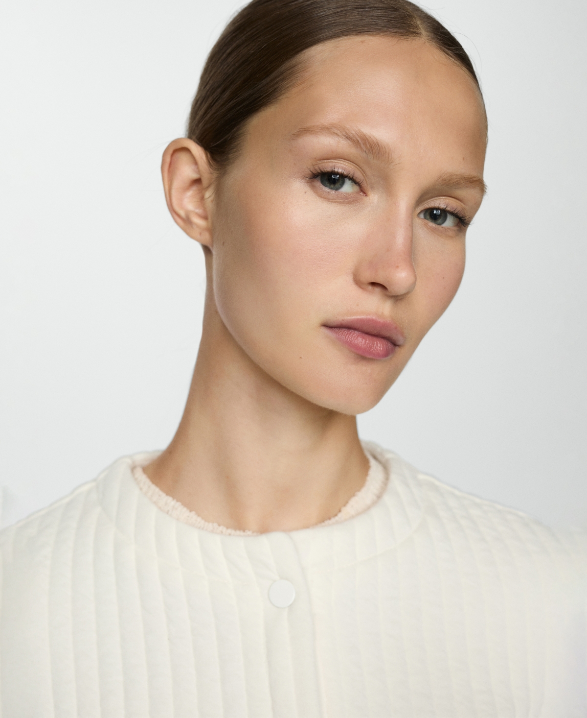 Mango Women's Pocket Textured Jacket