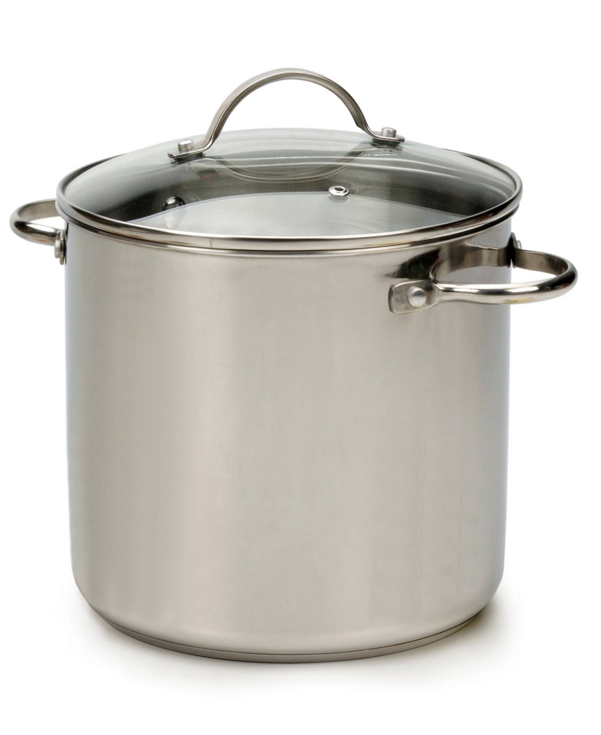 Shop Rsvp International Endurance Stainless Steel 8 Qt Stock Pot In Gray