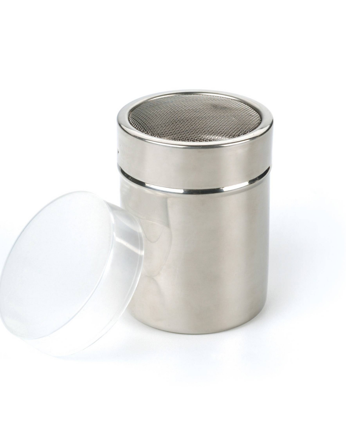 RSVP INTERNATIONAL ENDURANCE STAINLESS STEEL 11 OUNCE FINE MESH SUGAR SHAKER 