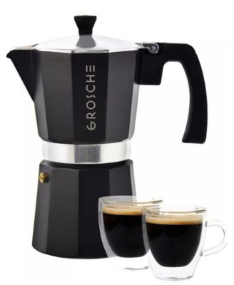 Milano Expresso Elegance: Moka Pot Espresso Cup set