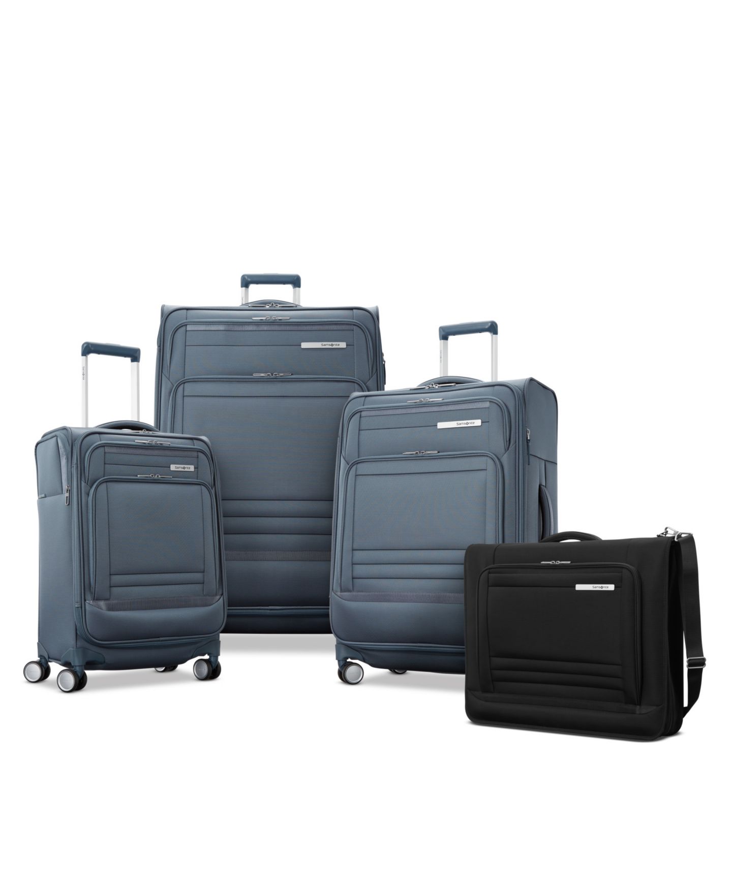 Сумка Samsonite AirLIFT Bi-Fold 23" Garment, цвет: Полуночный чёрный — фото 4