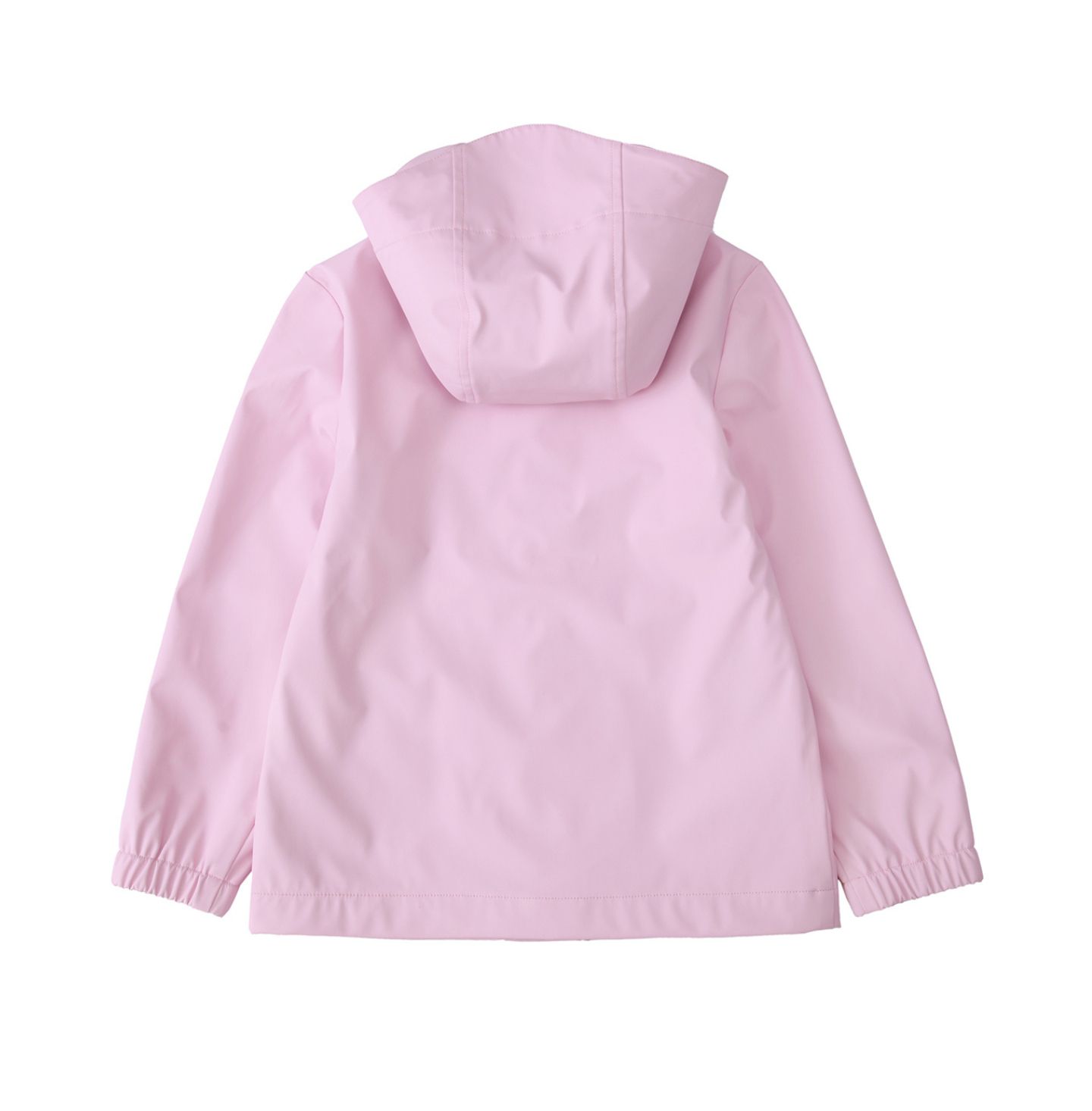 Куртка Rokka&Rolla Waterproof Rain Coat Rubberized Jacket для девочек, цвет: Розовый — фото 6
