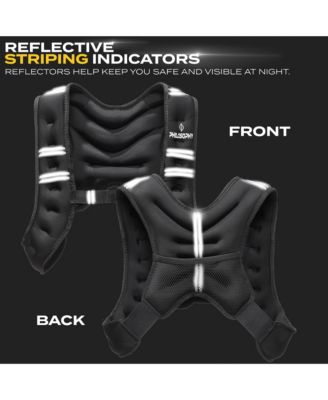 Weighted Workout Vest 10 LB, Strength Training Fitness Body Weight Vest