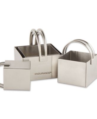 Endurance 4 Piece Square Nesting Biscuit Cutters