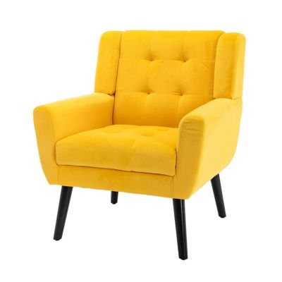  Velvet Accent Chair for Living Room or Bedroom
