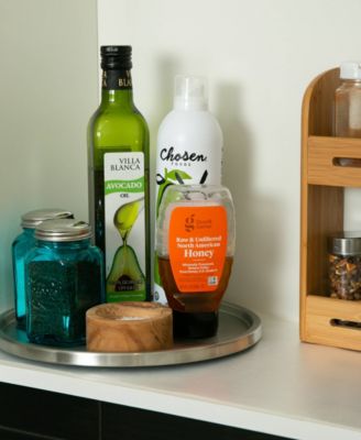 Endurance Stainless Steel 10.5&amp;quot; D x 0.75&amp;quot; H Single Tier Lazy Susan