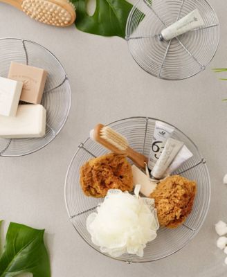 Woven Wire 3 Tier Chrome Hanging Basket