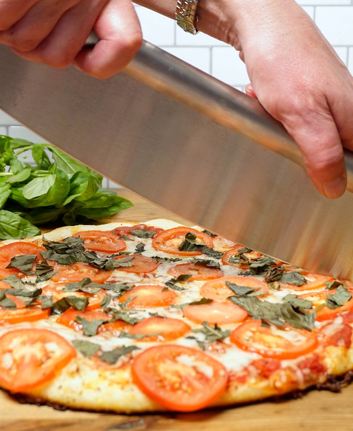 Shop Rsvp International Endurance Stainless Steel 13.8x3.3" World Class Pizza Cutter 13.8x3.3" In Gray